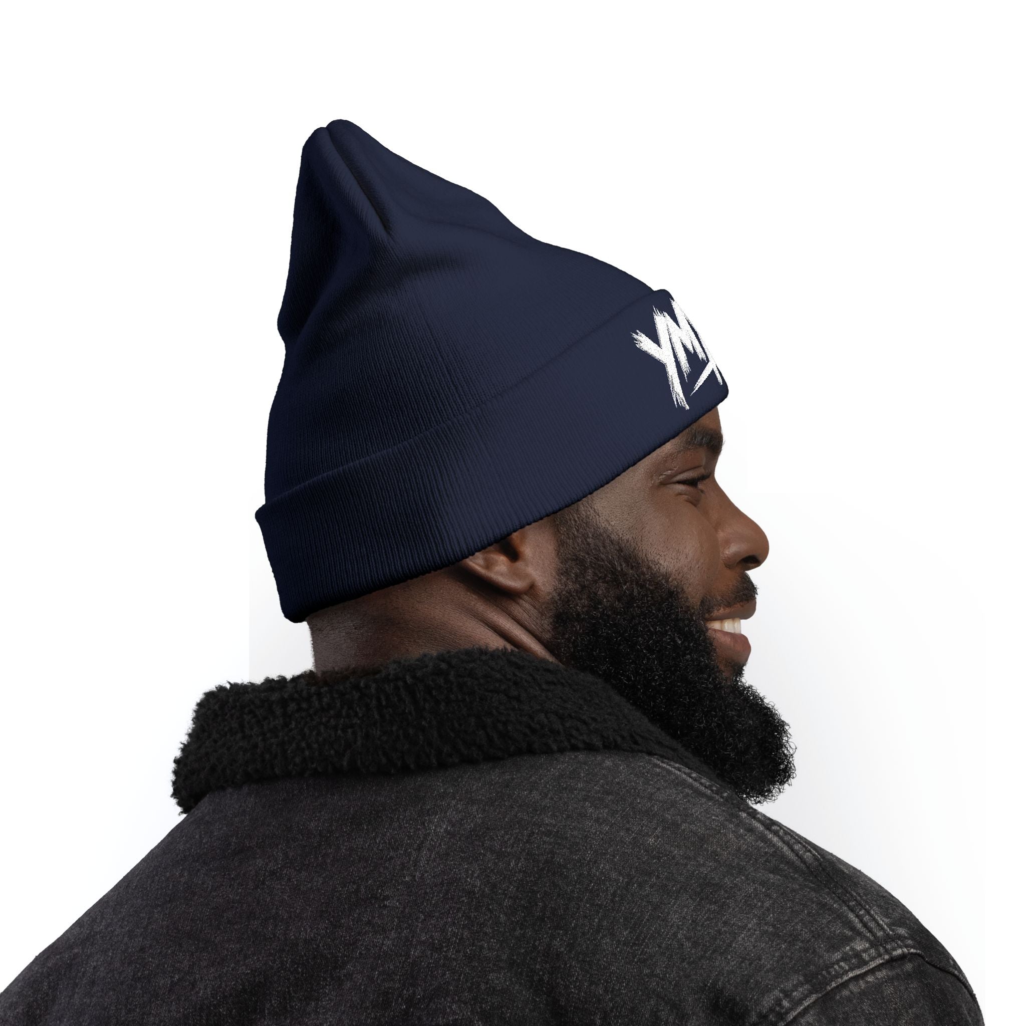 YMYOL Embroidered Knit Beanie