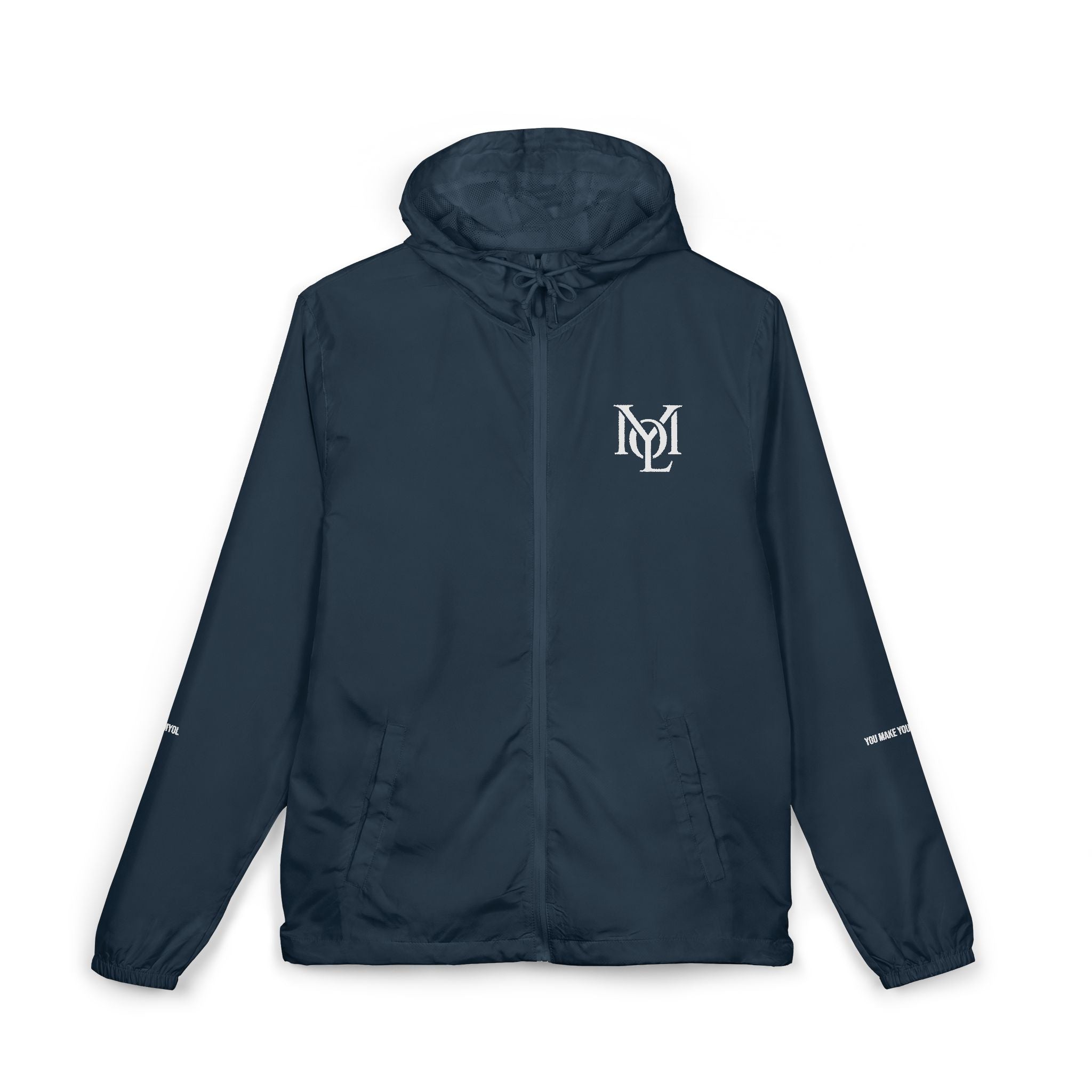 YMYOL Lightweight Windbreaker Jacket | Unisex Minimal Streetwear Jacket