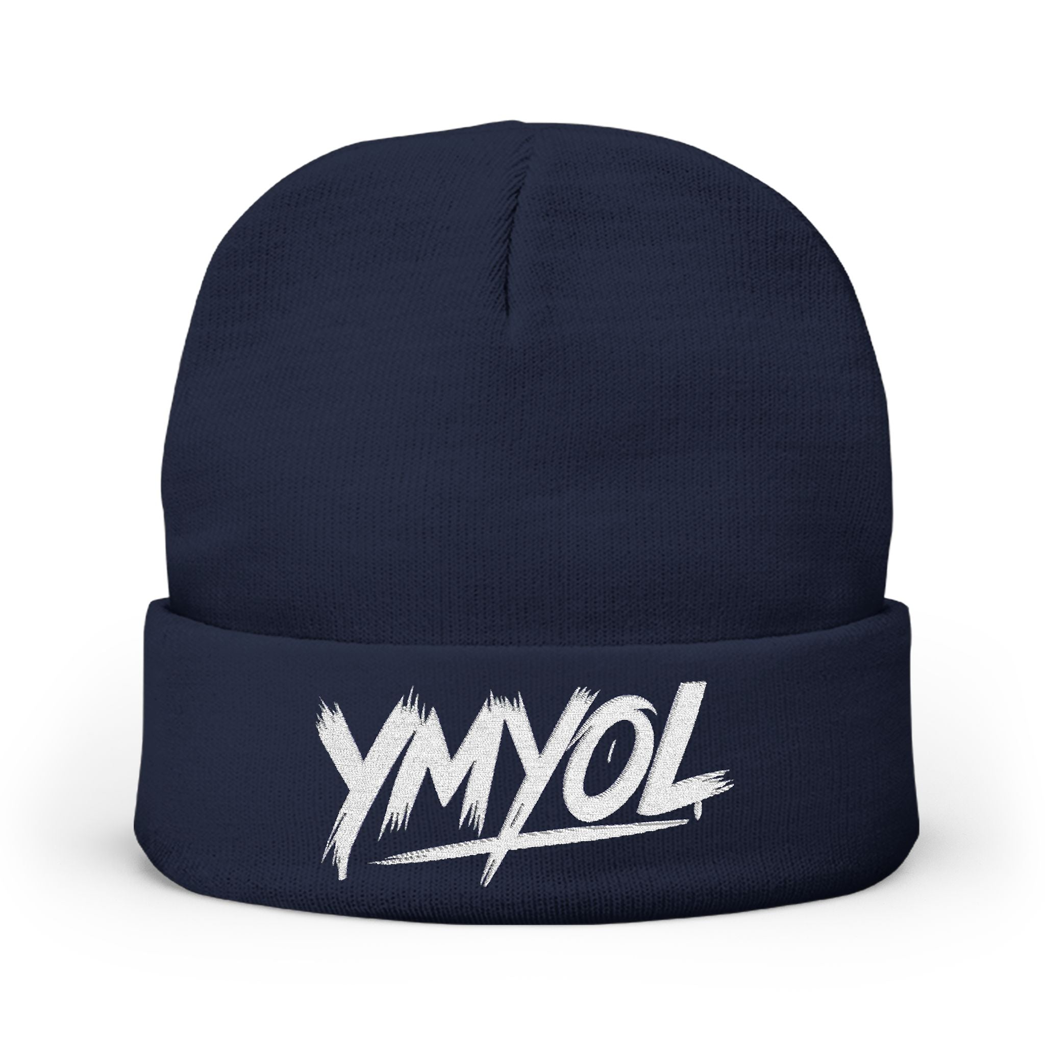 YMYOL Embroidered Knit Beanie