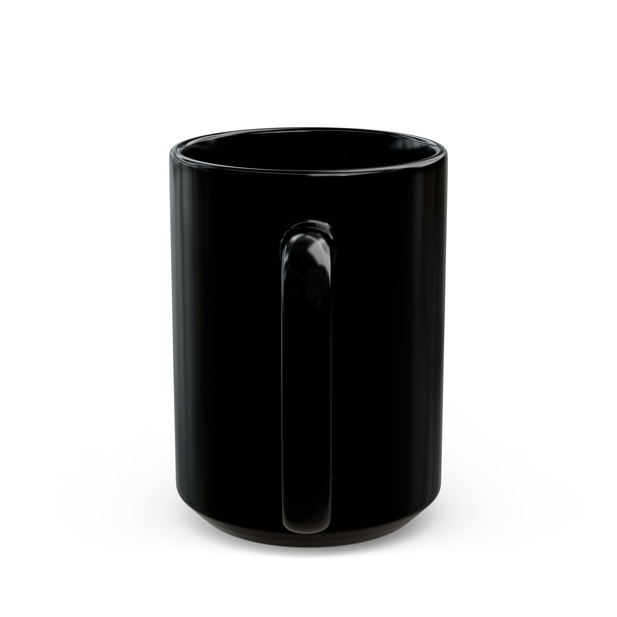 Stylish Black Coffee Mug with YMYOL Design, Perfect for Gifts, Office Use, or Personal Expression