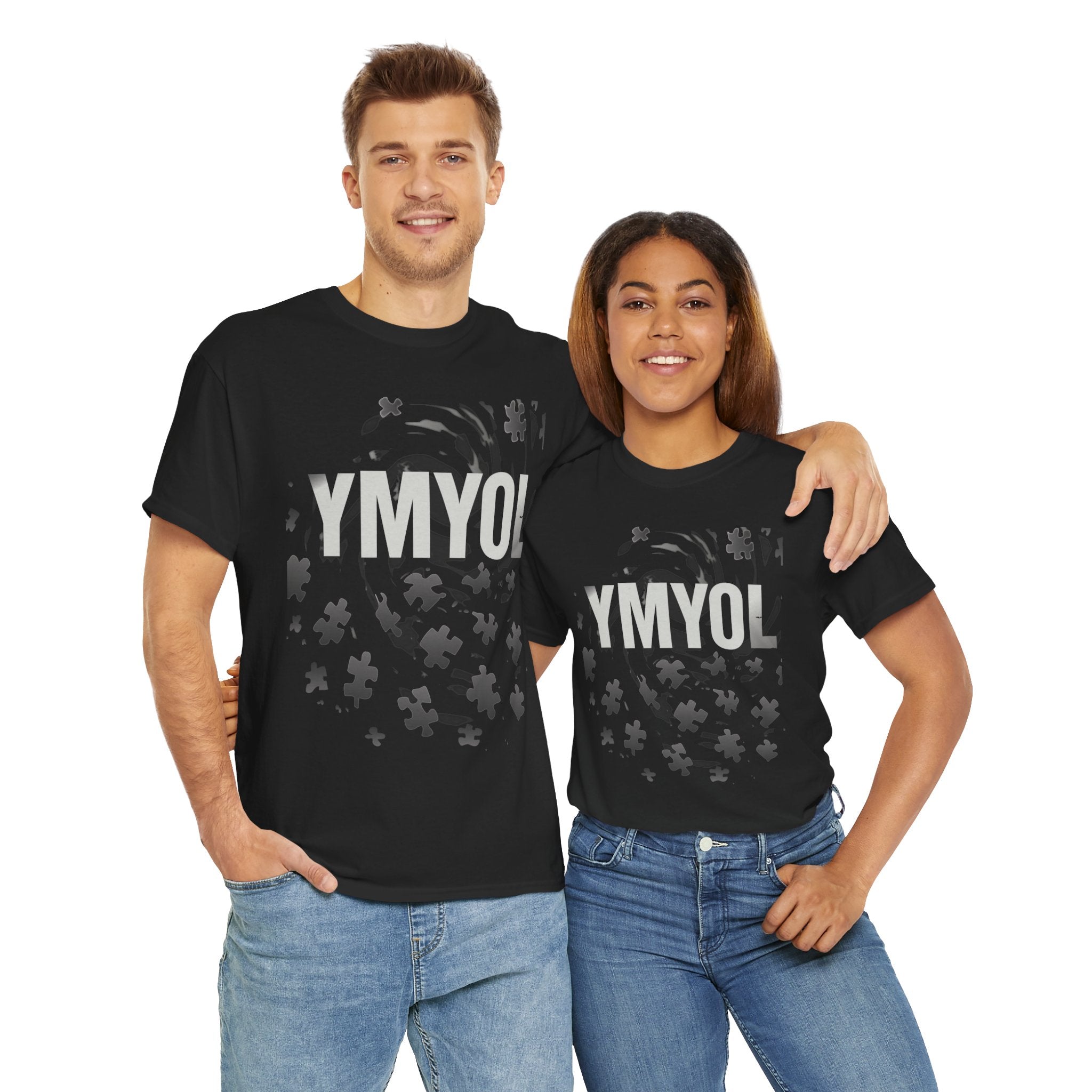YMYOL Puzzle Swirl Tee
