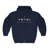 YMYOL Signature Full-Zip Hoodie – Center Chest Print