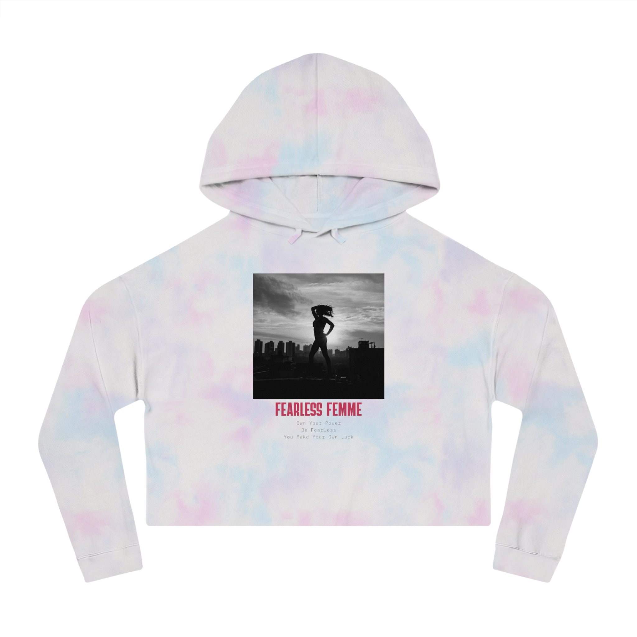 Fearless Femme Cropped Sweatshirt