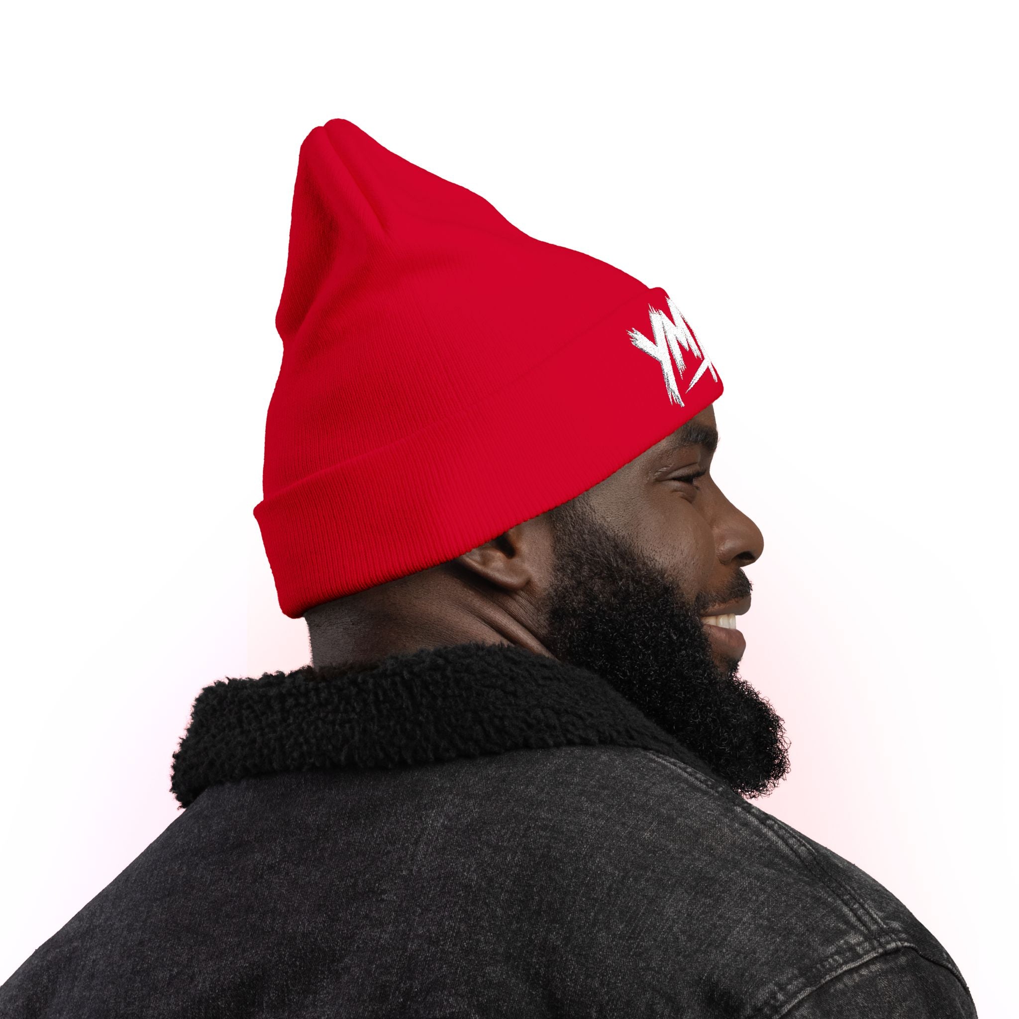 YMYOL Embroidered Knit Beanie