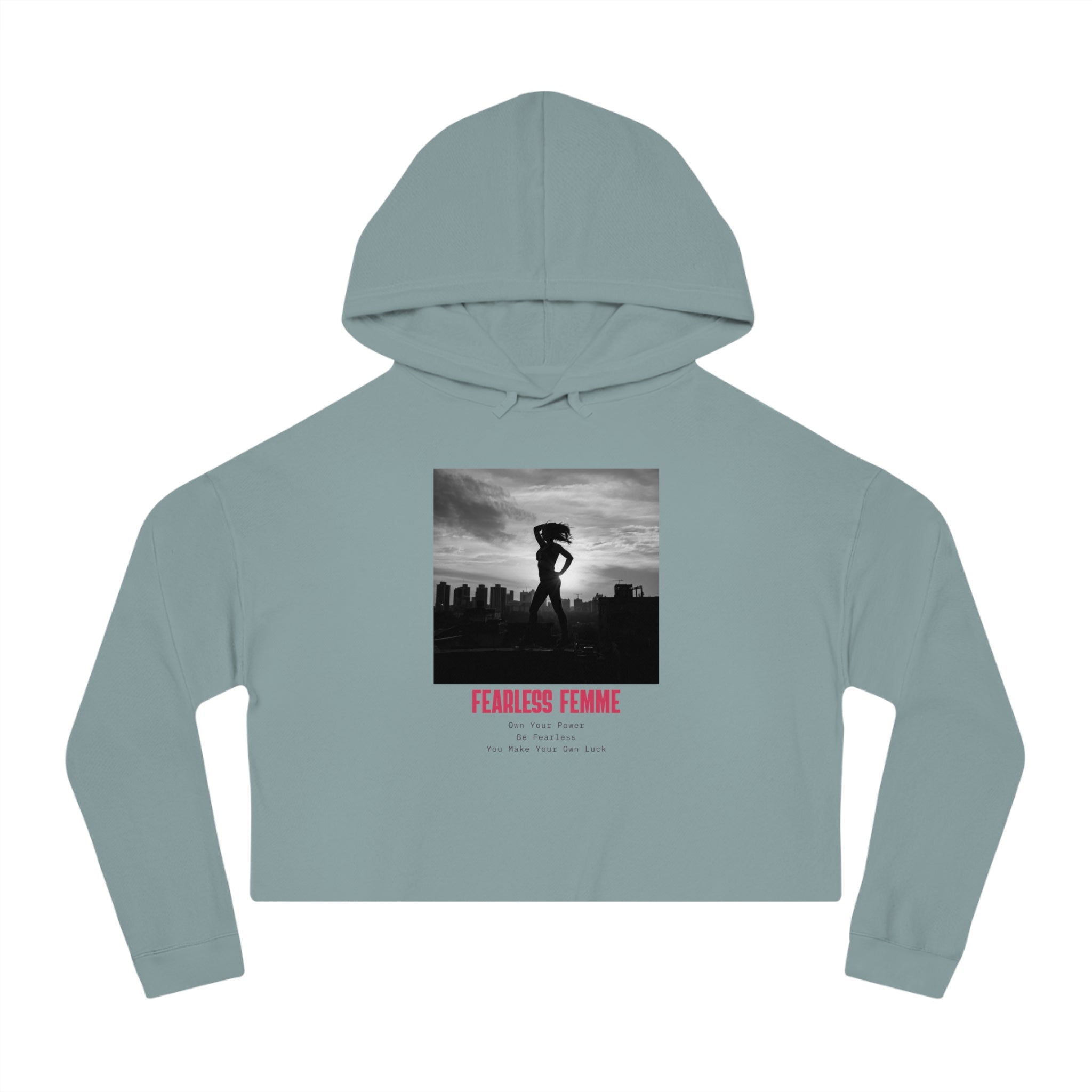 Fearless Femme Cropped Sweatshirt