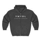 YMYOL Signature Full-Zip Hoodie – Center Chest Print