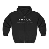 YMYOL Signature Full-Zip Hoodie – Center Chest Print