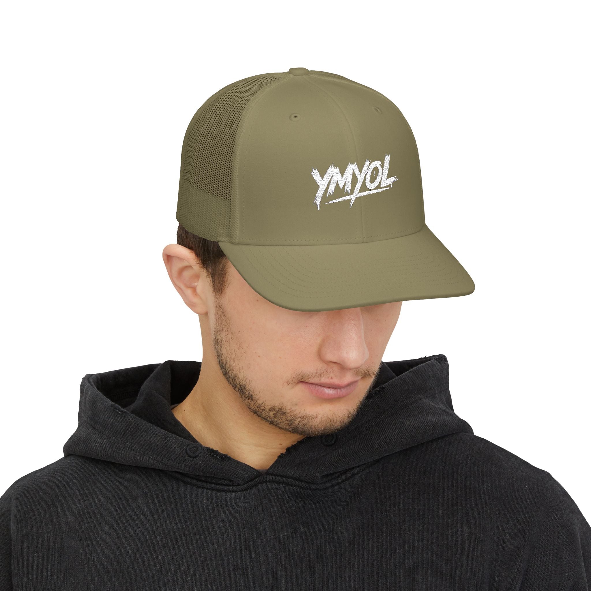 Stylish Snapback Trucker Cap - YMYOL, Trendy Hat, Casual Headwear, Gift for Him/Her, Summer Essentials, Streetwear Accessory