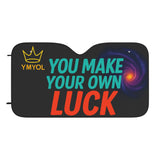 Car Sun Shades - Cosmic Luck UV Protector for Automotive, Car Accessories, Gifts for Drivers, Summer Road Trip Essentials