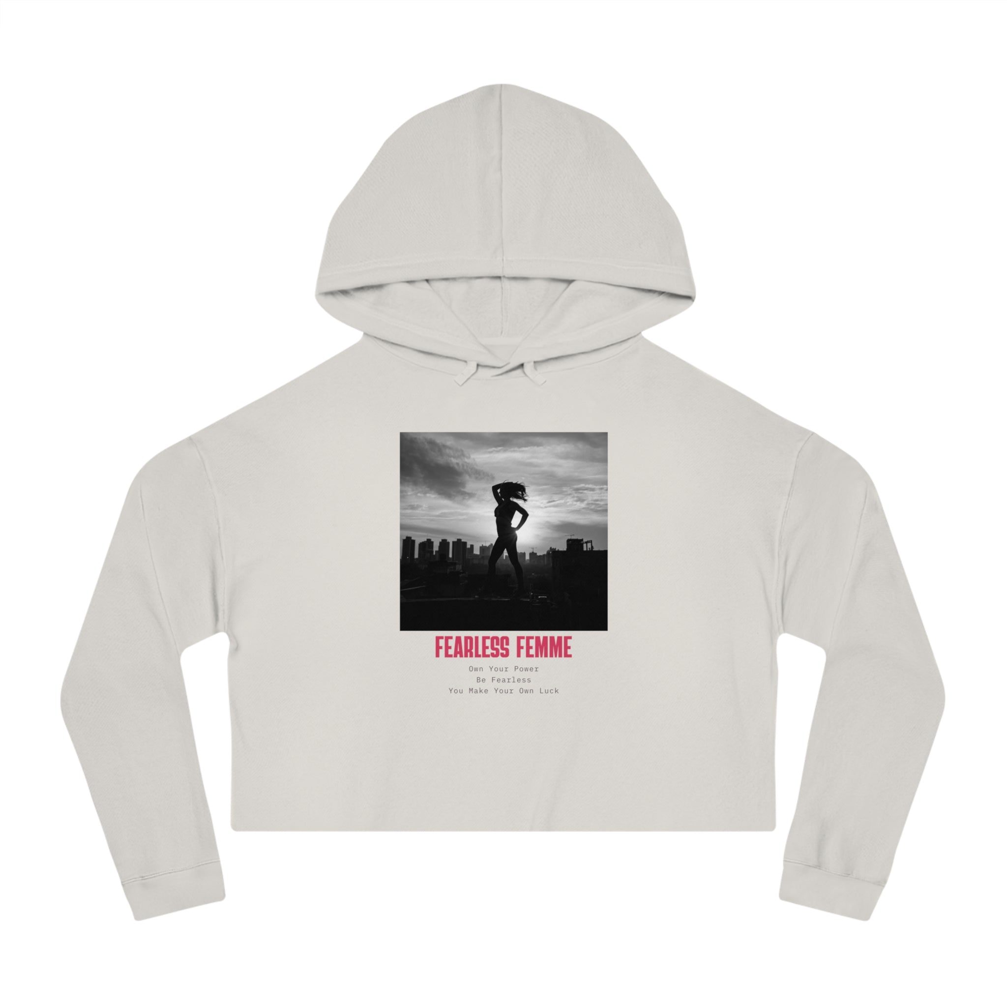 Fearless Femme Cropped Sweatshirt