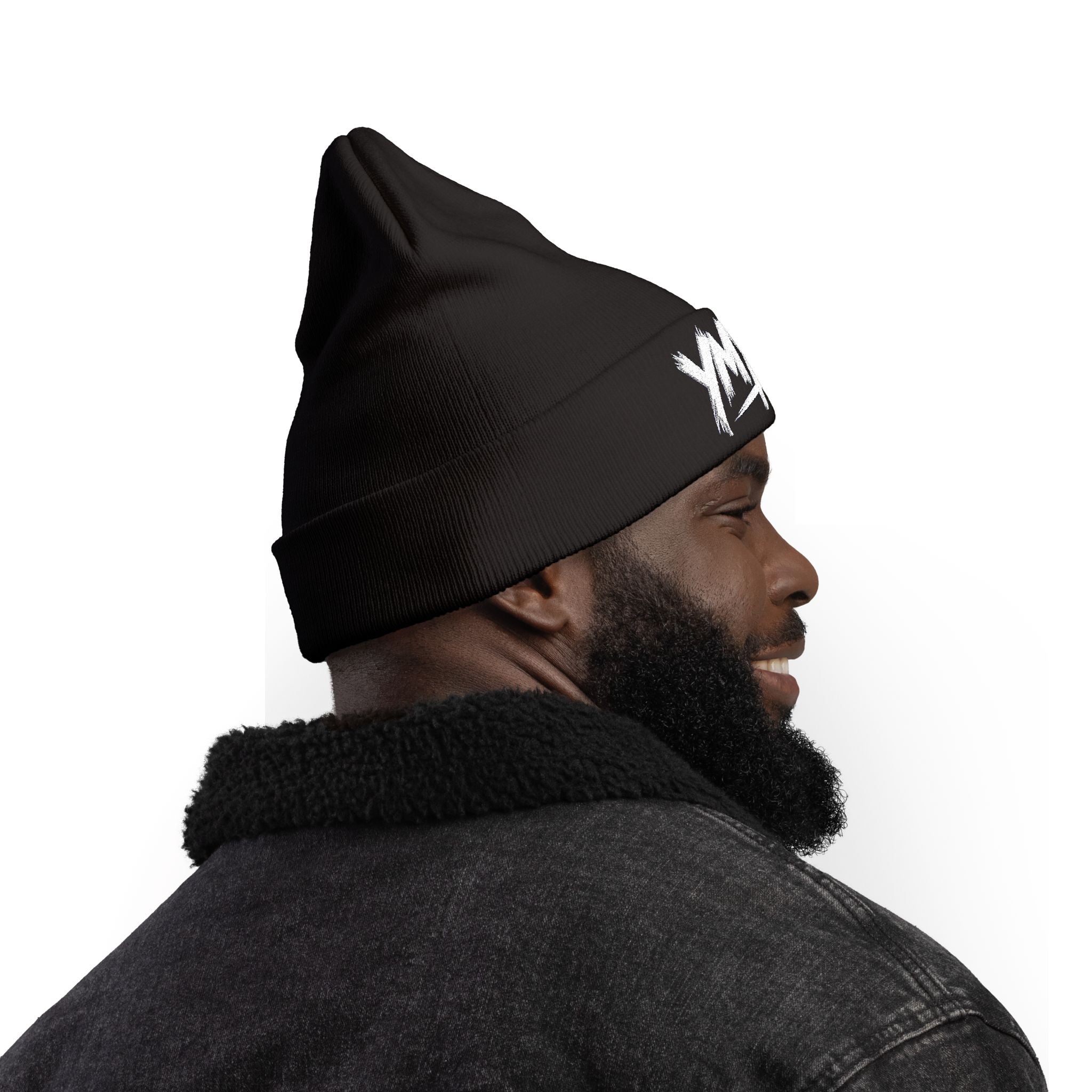 YMYOL Embroidered Knit Beanie