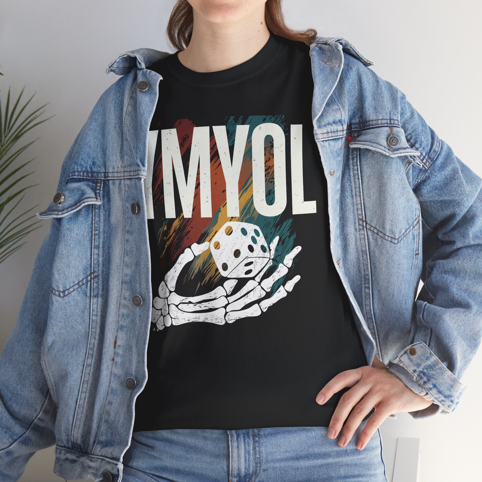 Roll the Bones Tee – YMYOL Exclusive