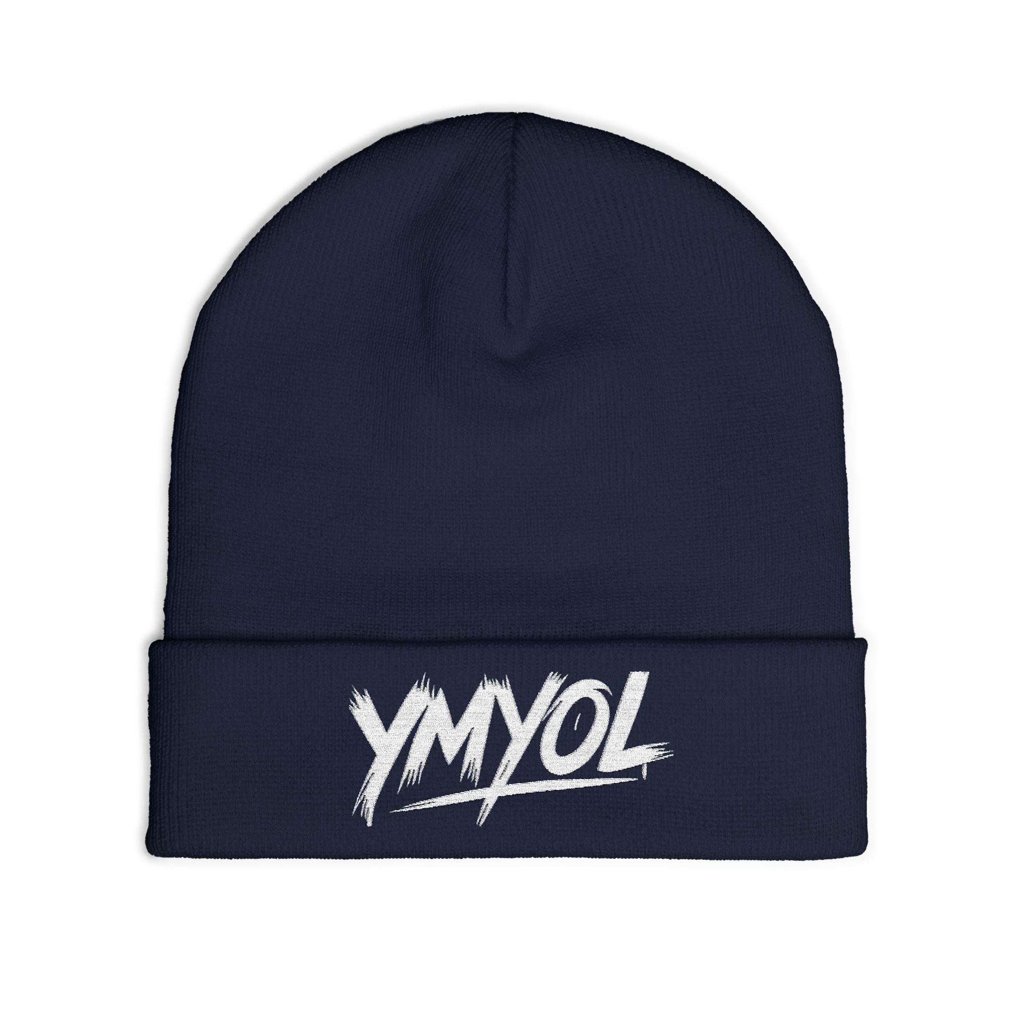YMYOL Embroidered Knit Beanie