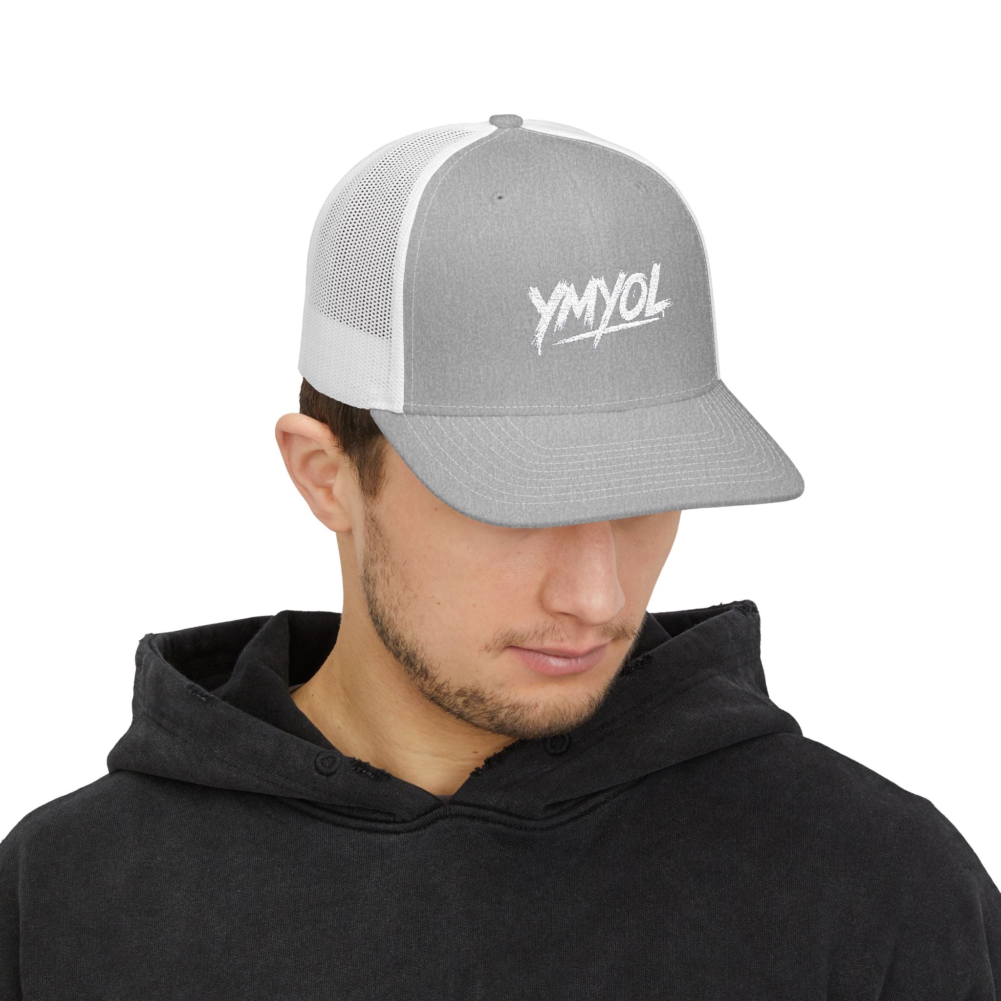 Stylish Snapback Trucker Cap - YMYOL, Trendy Hat, Casual Headwear, Gift for Him/Her, Summer Essentials, Streetwear Accessory