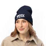 YMYOL Embroidered Knit Beanie