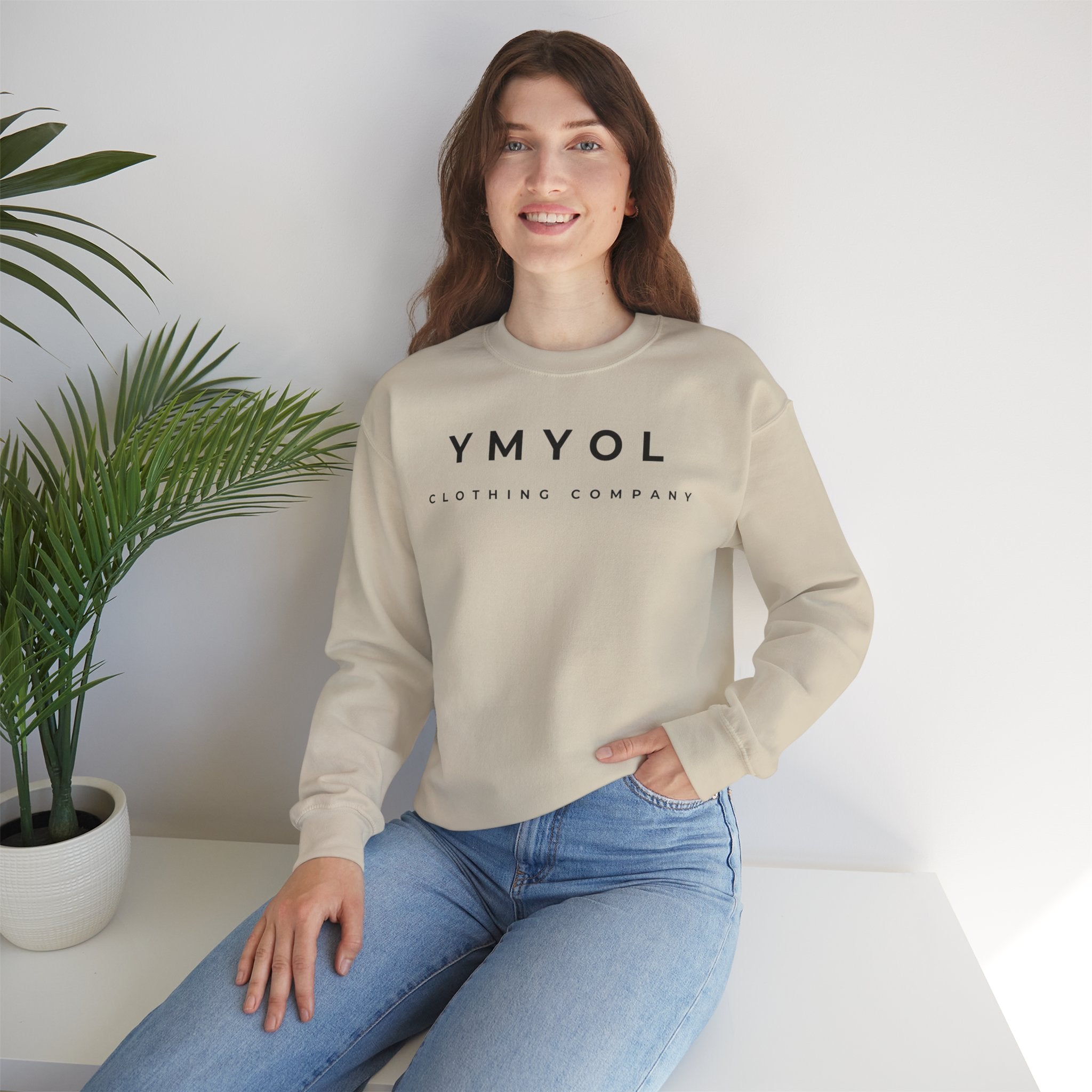YMYOL Signature Crewneck Sweatshirt – Light Edition