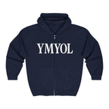YMYOL Bold Statement Hoodie (Full-Zip Edition)