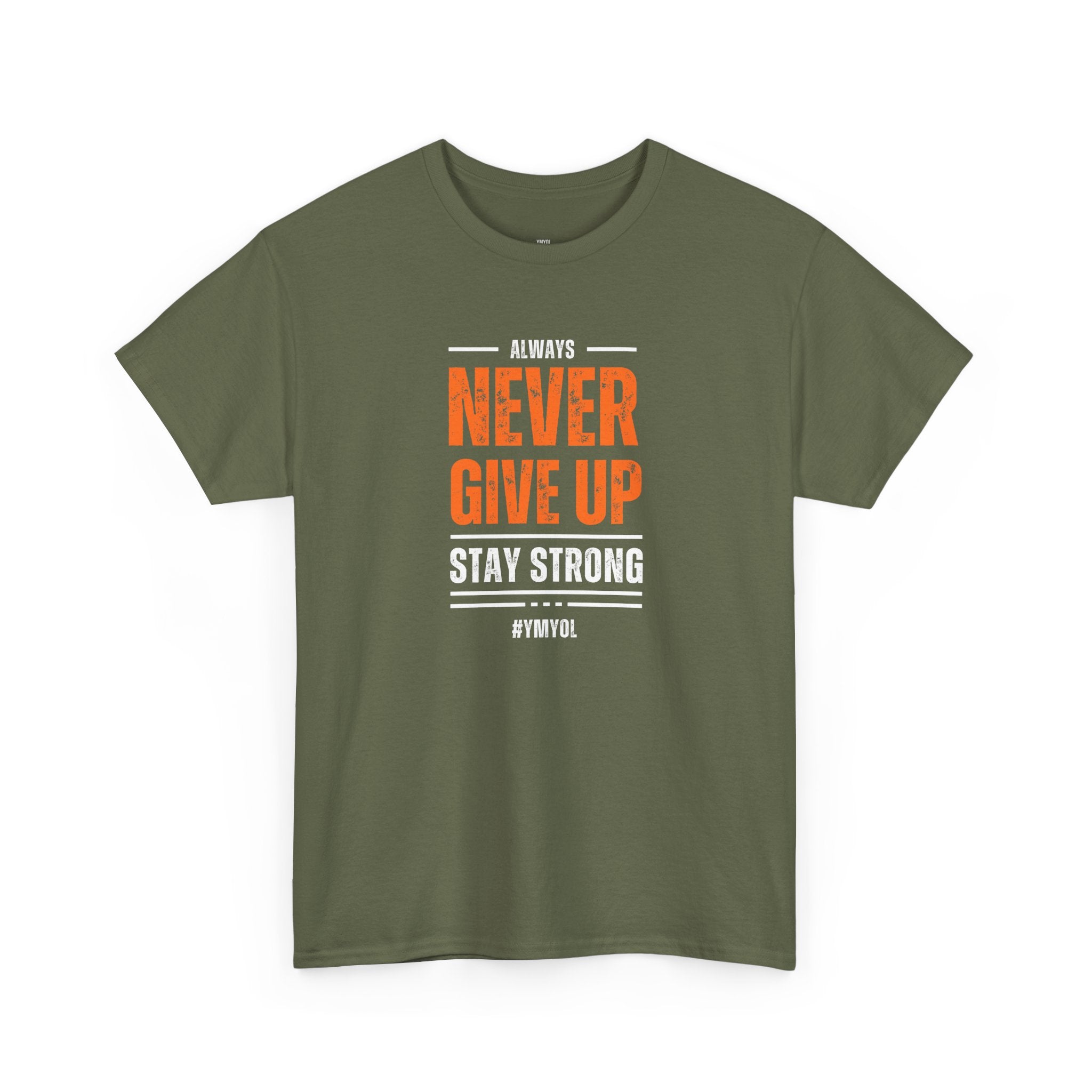 Never Give Up Tee – Stay Strong in Style