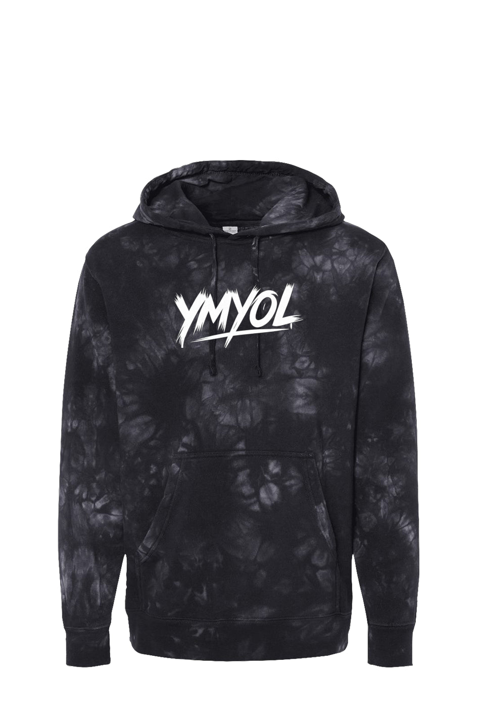 Wicked YMYOL Tie Dye Black Hoodie