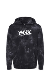 Wicked YMYOL Tie Dye Black Hoodie