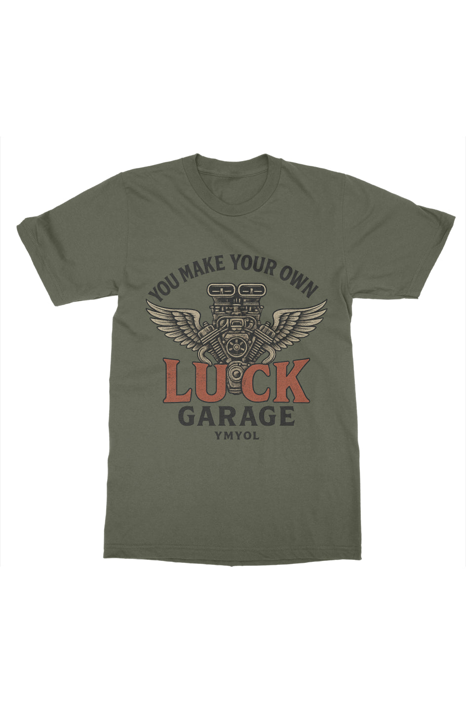 Lucky Machine – Vintage Grind Club T-Shirt