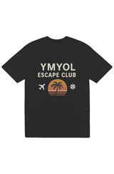 Escape Club Sunset Tee – Black
