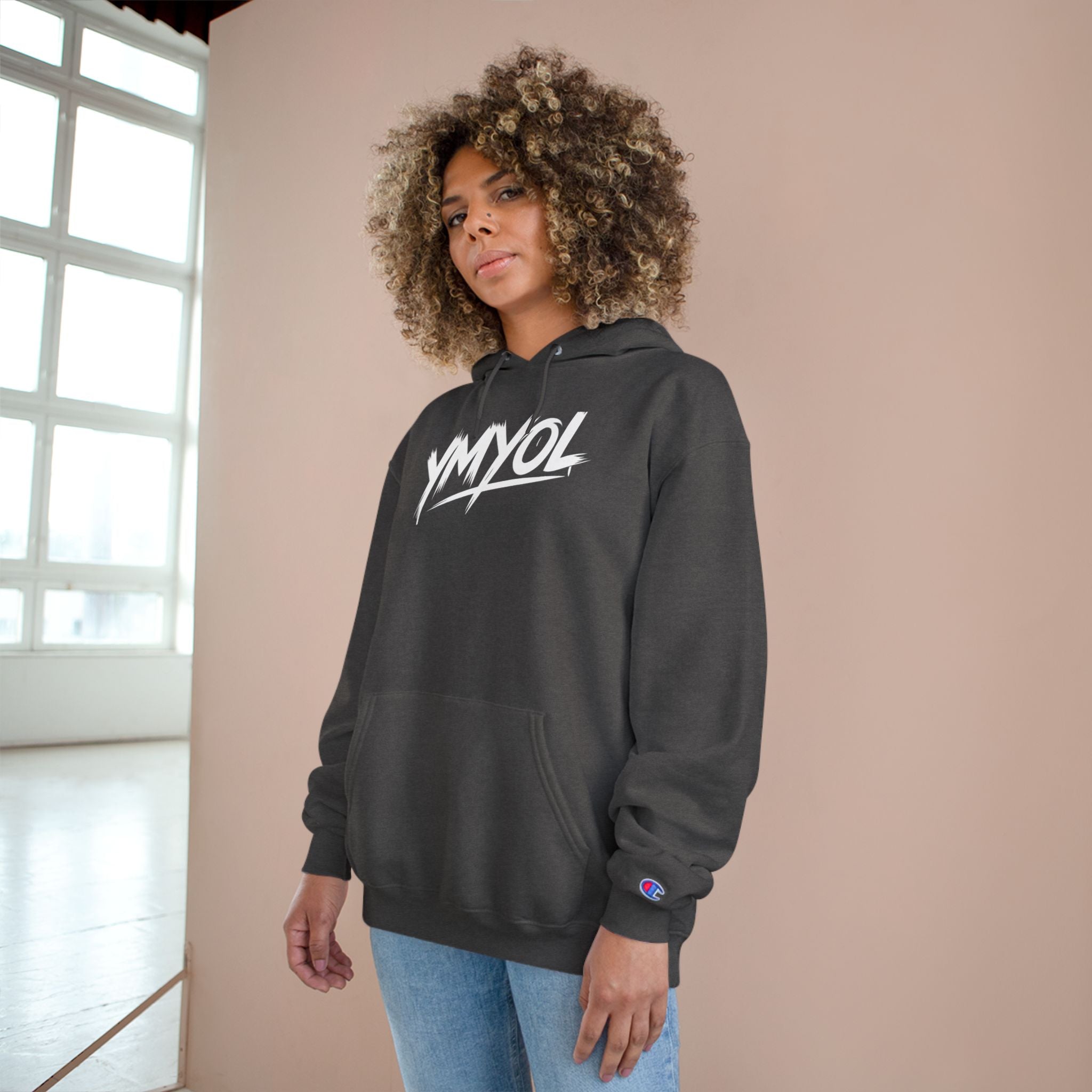 YMYOL x Champion® Hoodie – You Make Your Own Luck Edition