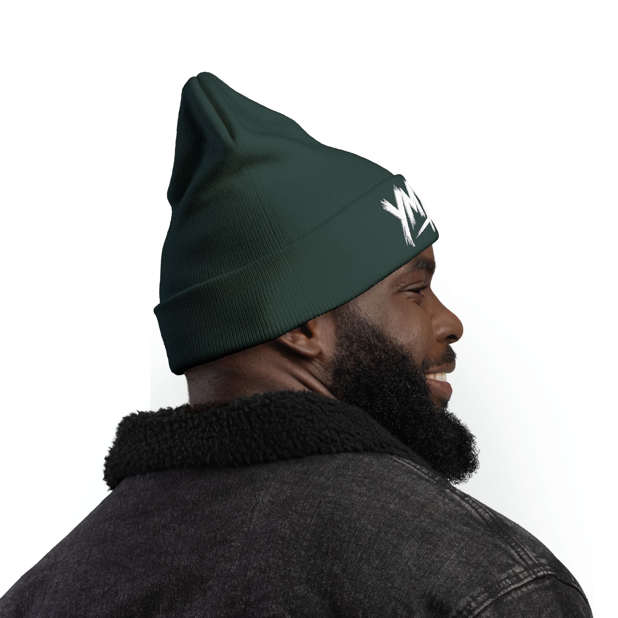 YMYOL Embroidered Knit Beanie