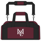 YMYOL Core Monogram Duffel – Classic Athletic Travel & Workout Carryall