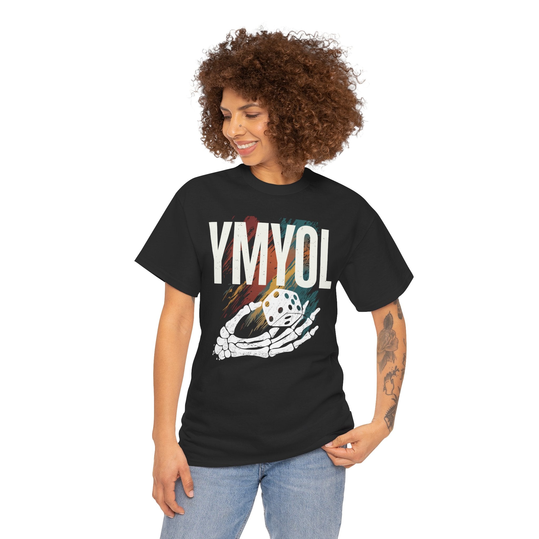 Roll the Bones Tee – YMYOL Exclusive