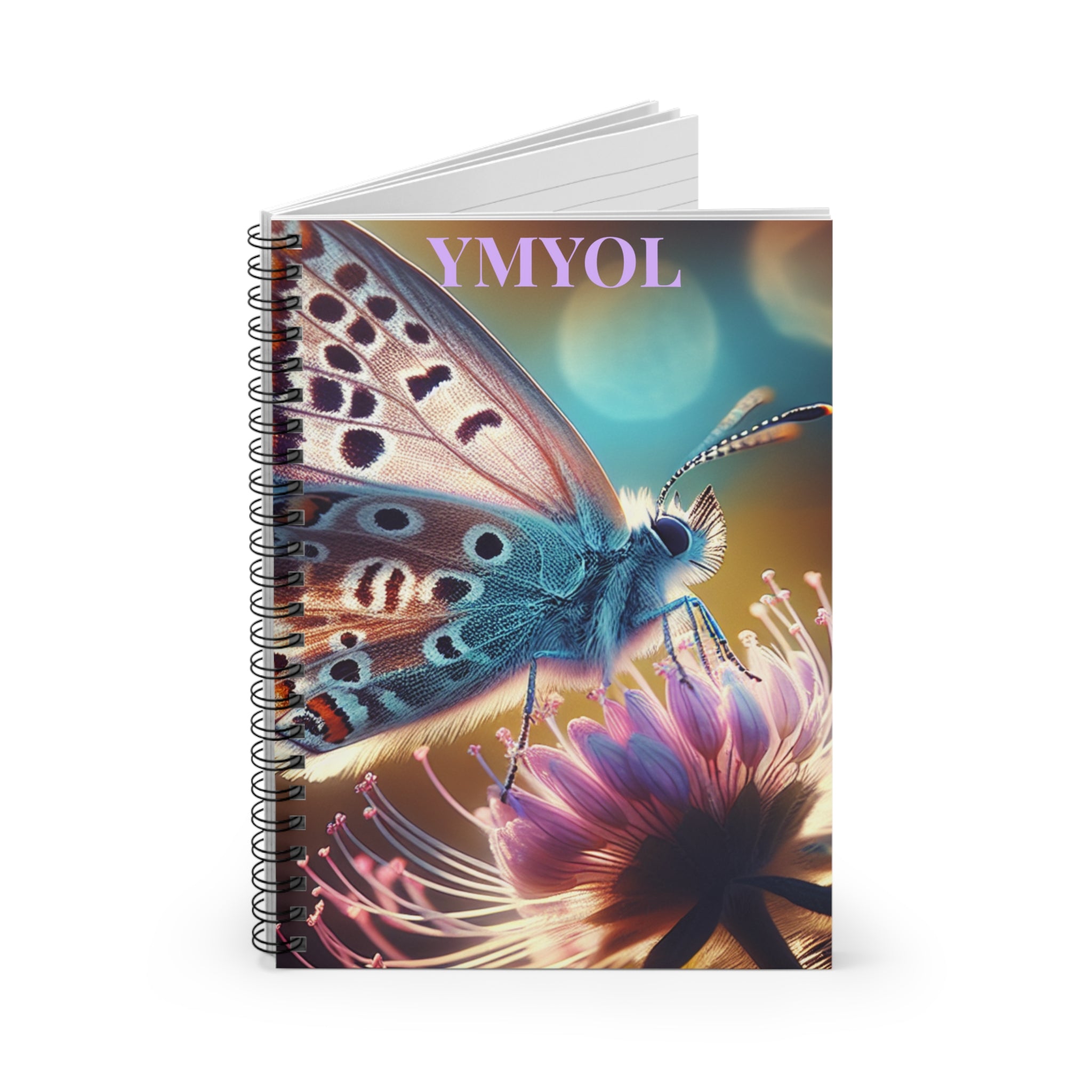 Flutter & Bloom Spiral Notebook