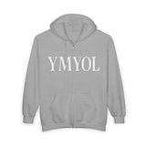 YMYOL Bold Statement Hoodie (Full-Zip Edition)