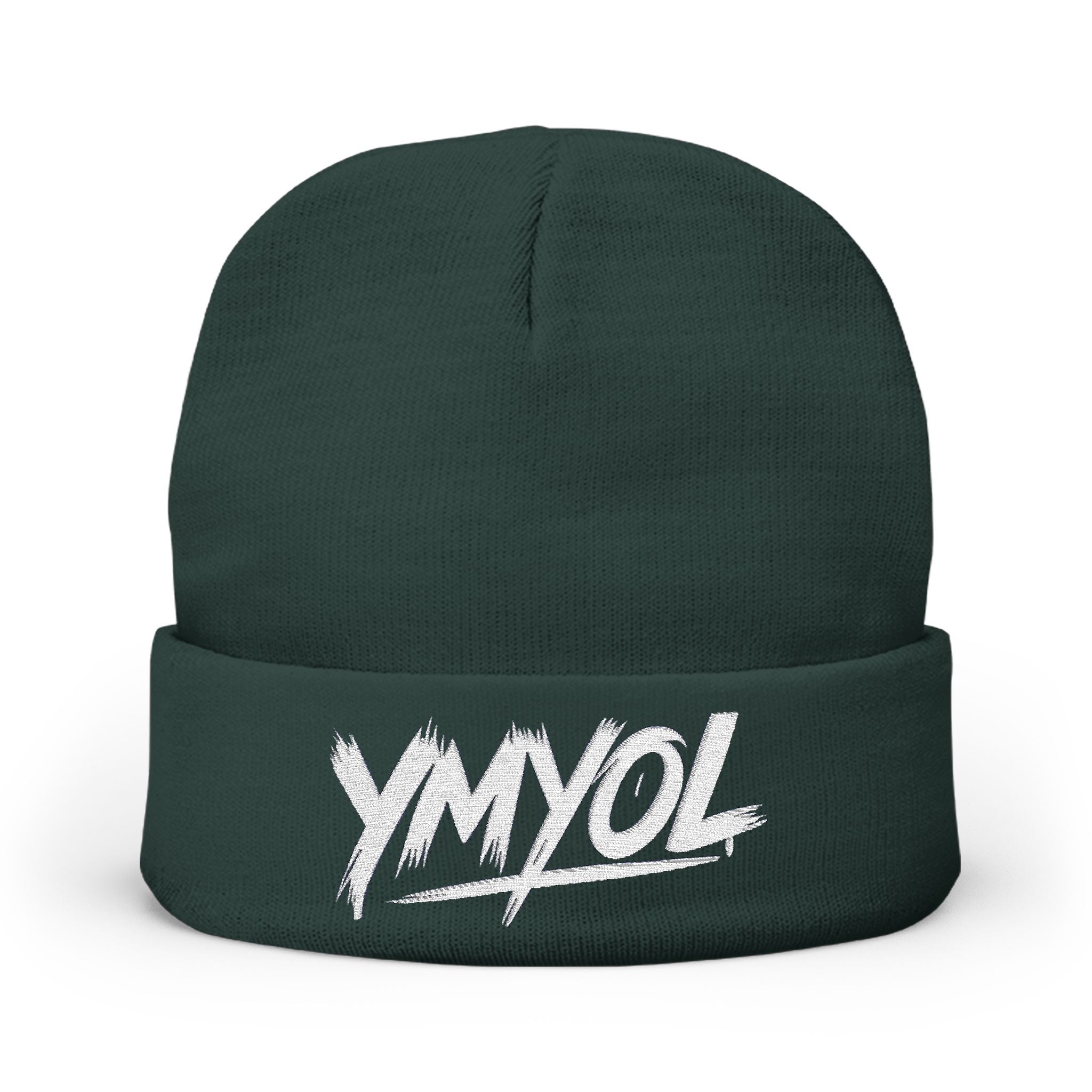 YMYOL Embroidered Knit Beanie