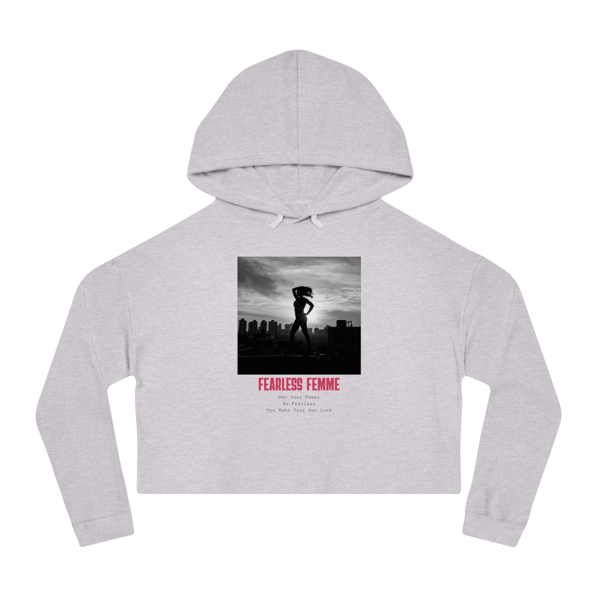Fearless Femme Cropped Sweatshirt