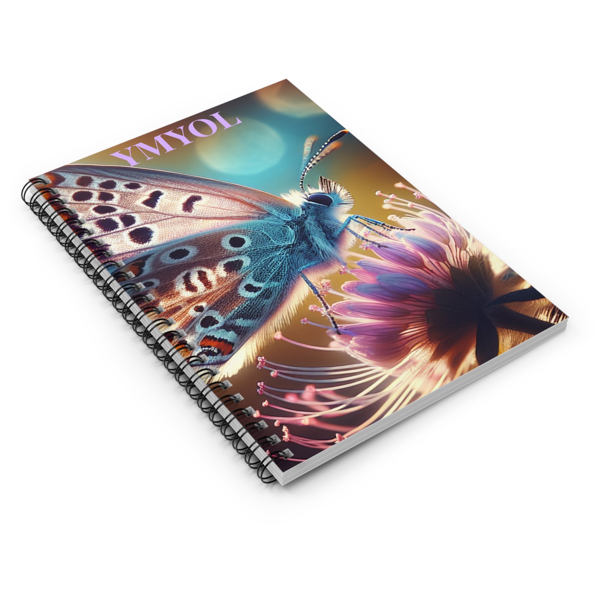 Flutter & Bloom Spiral Notebook