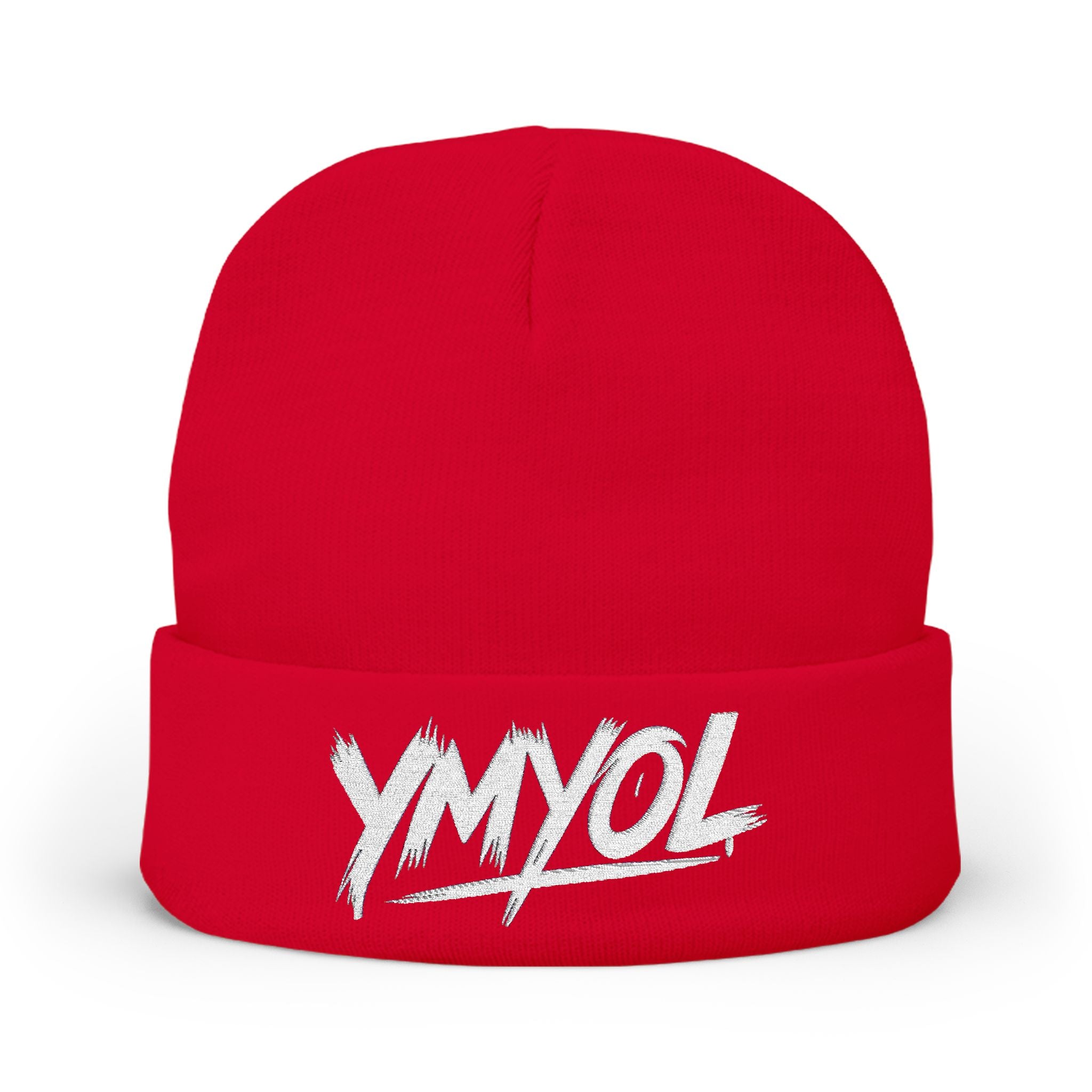 YMYOL Embroidered Knit Beanie