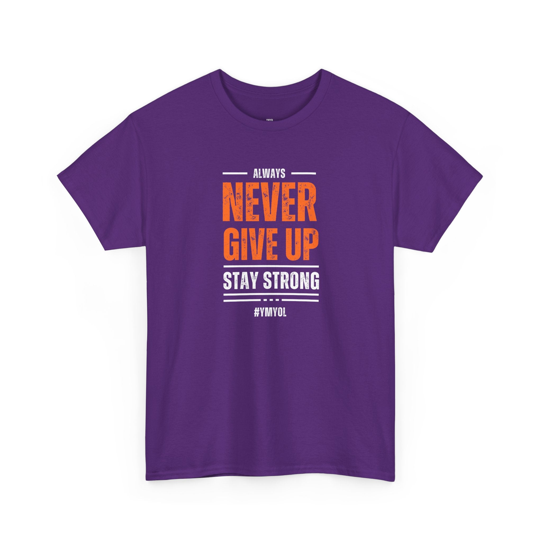 Never Give Up Tee – Stay Strong in Style
