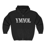 YMYOL Bold Statement Hoodie (Full-Zip Edition)