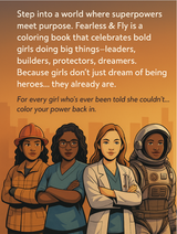 Fearless & Fly: Urban Coloring Book for Bold Girls